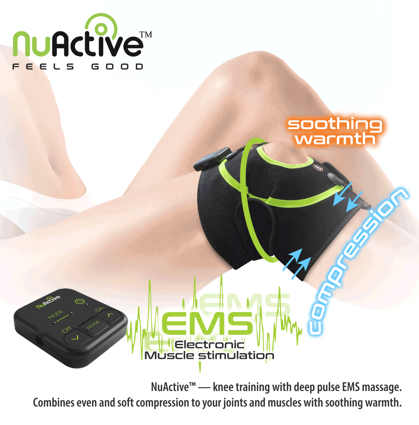 NuActive EMS Knee Discomfort Relief System